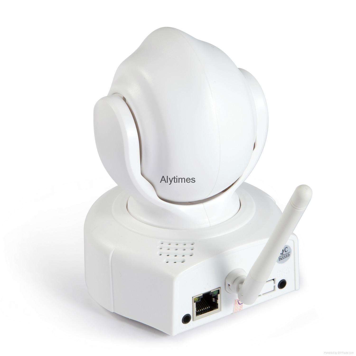 Alytimes Aly008 HD indoor 2-way audio video surveillance ip network camera 720p  3