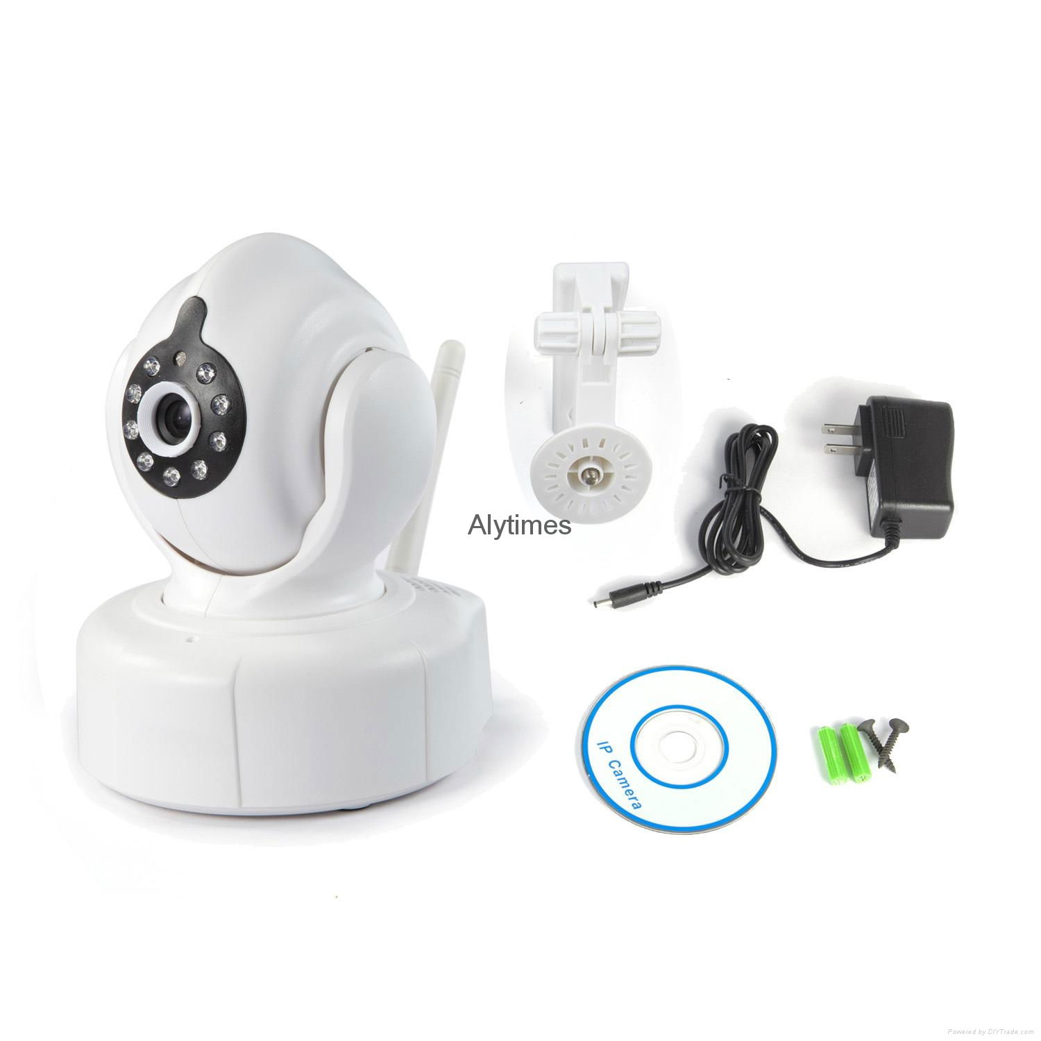 Alytimes Aly008 HD indoor 2-way audio video surveillance ip network camera 720p  5