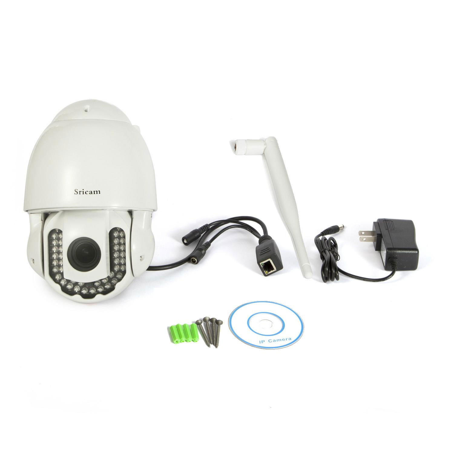 Alytimes Aly005 wifi ptz onvif 720p ip camera 4