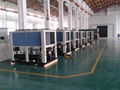 Air cooled double scroll chiller