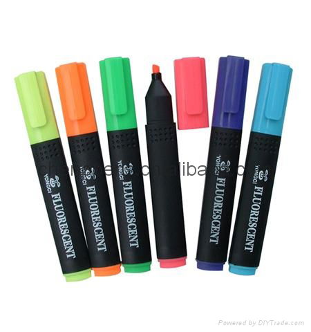 assorted color highlight marker