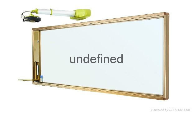 100 inch Laser interaction all-in one whiteboard series in classroom 2