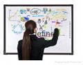 100inch optical finger touch interactive electronic whiteboard 3