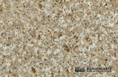 Engineered quartz surfaces stain-resistance quartz