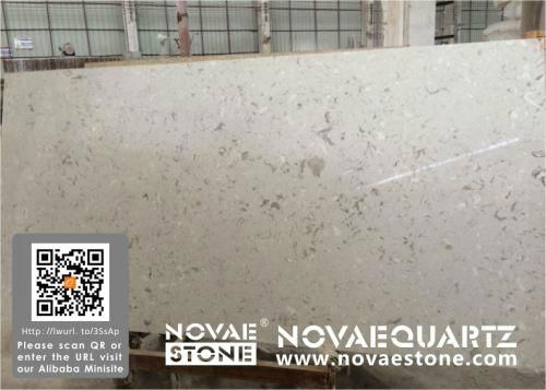 White based Artificial quartz Stone  3