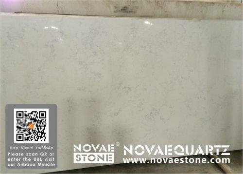 White based Artificial quartz Stone  2