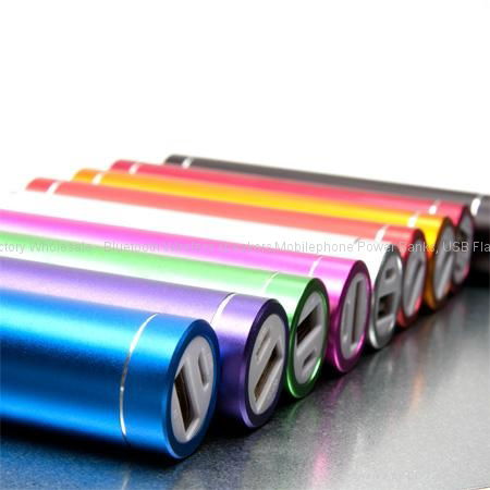 Tube shape mini portable Power banks 2