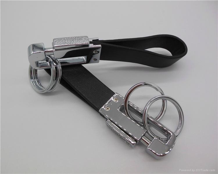 Metal keychain custom key ring promotional gifts 4
