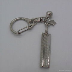 Customized Personalized Metal Alloy Keychain for Crafts