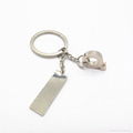 Promotional metal zinc alloy key chian 2