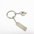 Promotional metal zinc alloy key chian