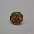 Zinc Alloy Die-Casting Souvenir Clip Metal Badges