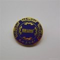 Metal pin badge wholesale custom company logo 2