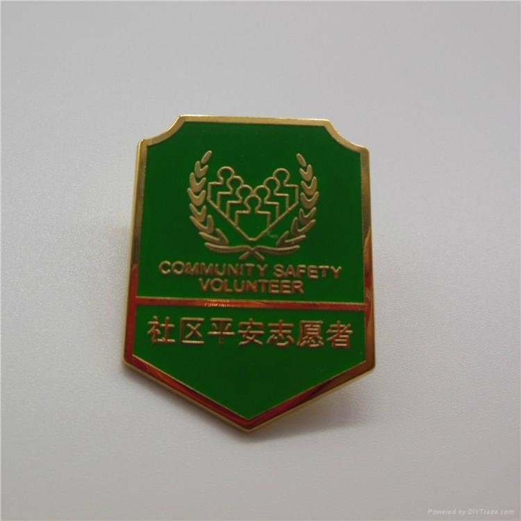 Metal Badge Pin Best Community Souvenir