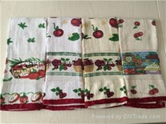 Wholesale 100% Cotton kitchen tea towel