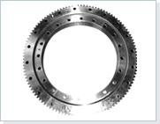 Single-row four-point contact ball slewing bearing