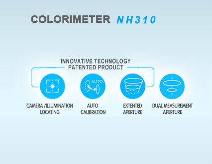 Digital color difference meter Colorimeter on sale 2