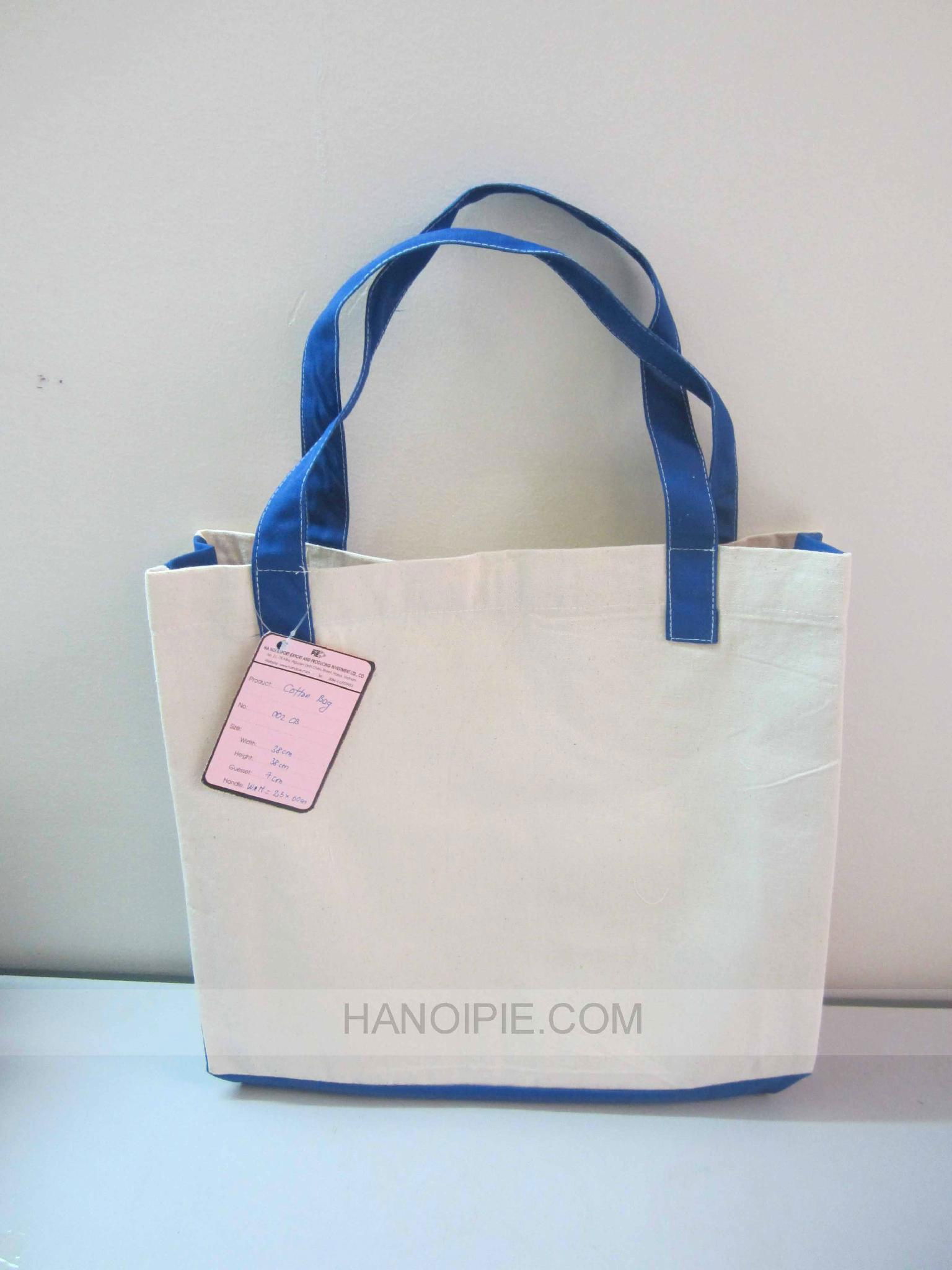 Hottest cotton shopping bag - Hanoipie (Vietnam Manufacturer) - Cotton ...