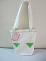 Durable Fold Up Handled Cotton Tote Bag 2