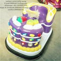 Mini Amusement Park Ride cake bumper car