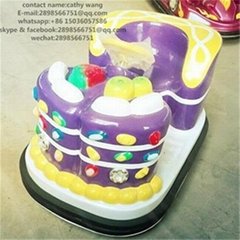   Mini Amusement Park Ride cake bumper car