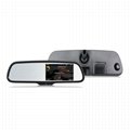 Car Mirror GPS with HD DVR 4