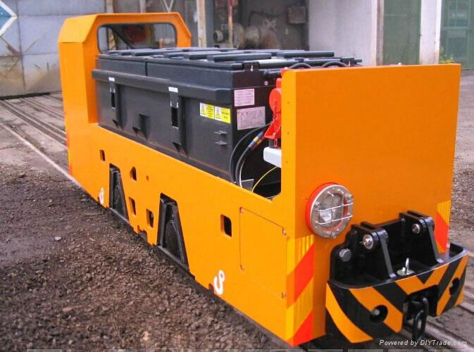 8 ton battery-powered mining locomotive