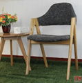 Wooden Dining Chair with cushion