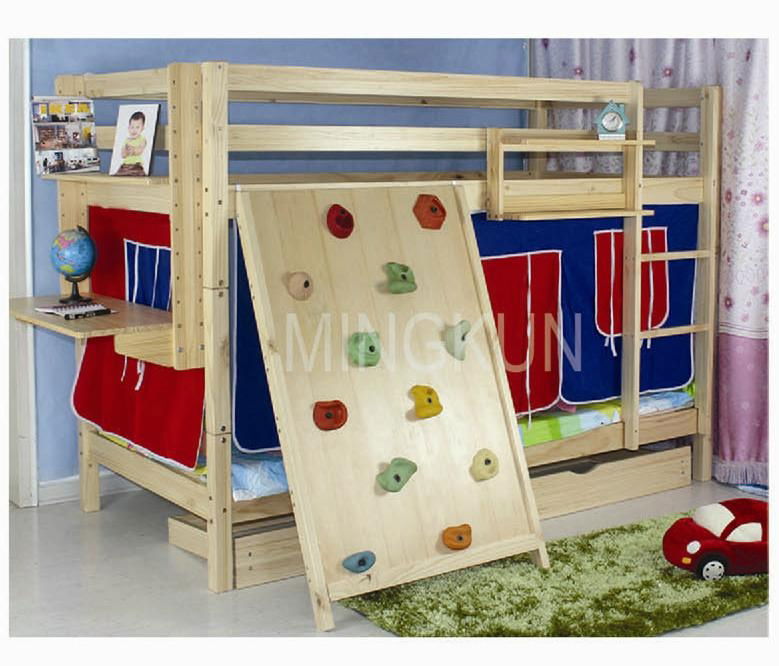 Latest wooden double bed design 3