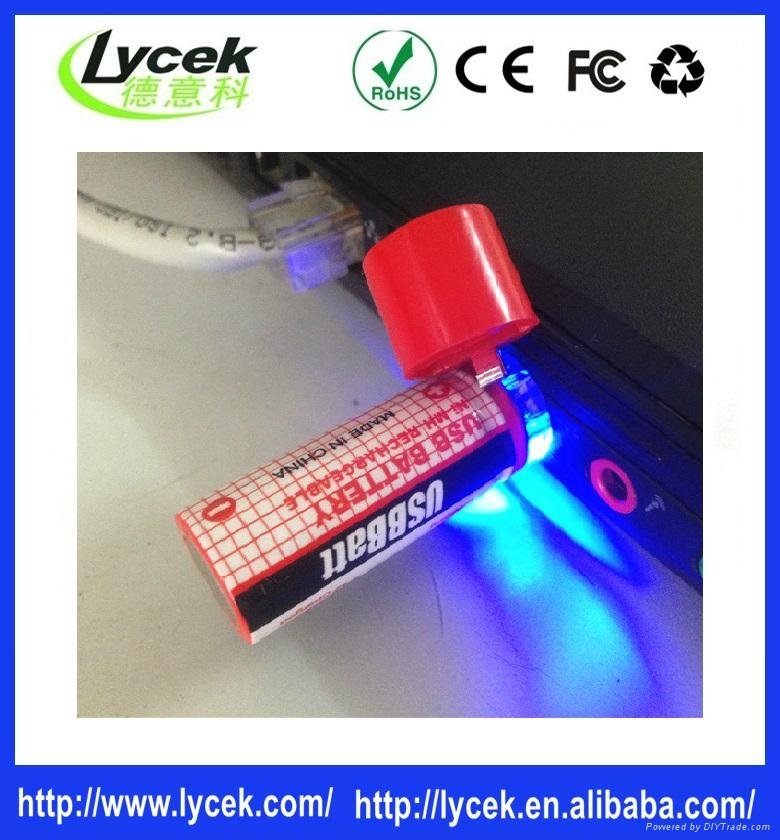 Rechargeable batteries USB port charger battery 1.2v 1450mah 5