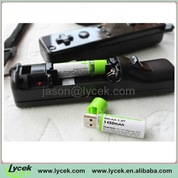 1.2V Mini USB rechargeable battery 5