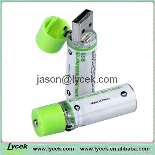 1.2V Mini USB rechargeable battery