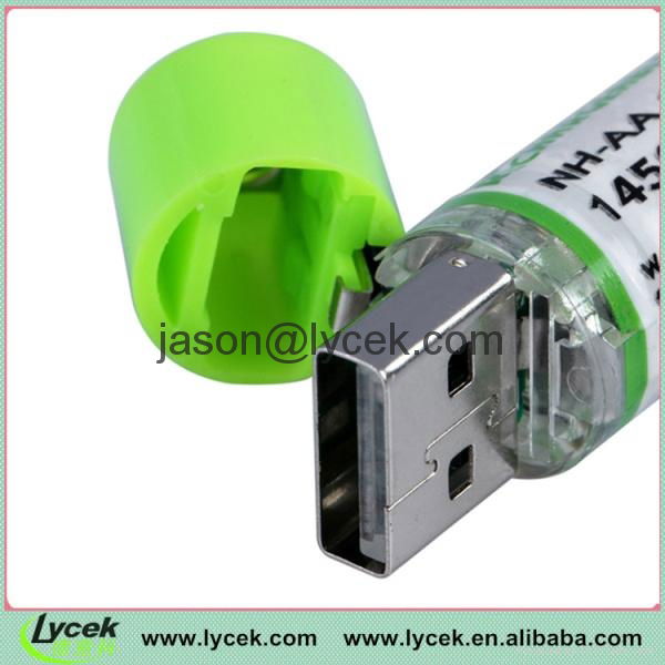 AA 1.2v Continuance Usb Rechargeable Battery 2