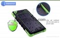 Waterproof Solar Power Bank 8000mAh Solar Mobile Phone Charger Solar Charger 4