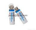 USB Rechargeable Batteries 18650 3.7V usb battery with LED Lights 4