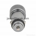 2015 New Stainless Steel Aluminium Dual USB Car Charger 4