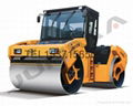 JMD813H FULL HYDRAULIC DOUBLE DRUM Vibratory Oscillatory Roller 1