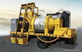  towed intermittent forced mixing asphalt mixture recycling plant