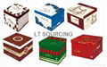 Top and base paper box with top and bottom lid cardboard box custom design  1