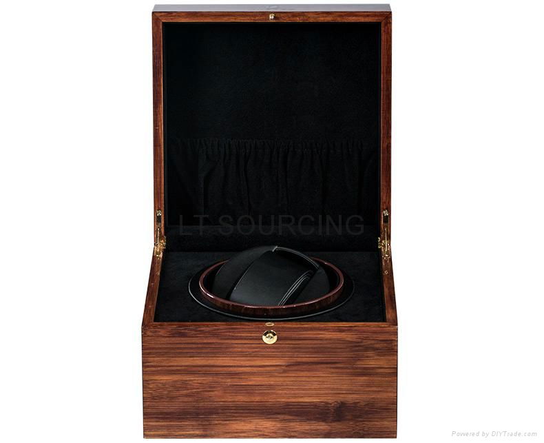 Fashion Elegant Wooden Winder Display Watch Box 