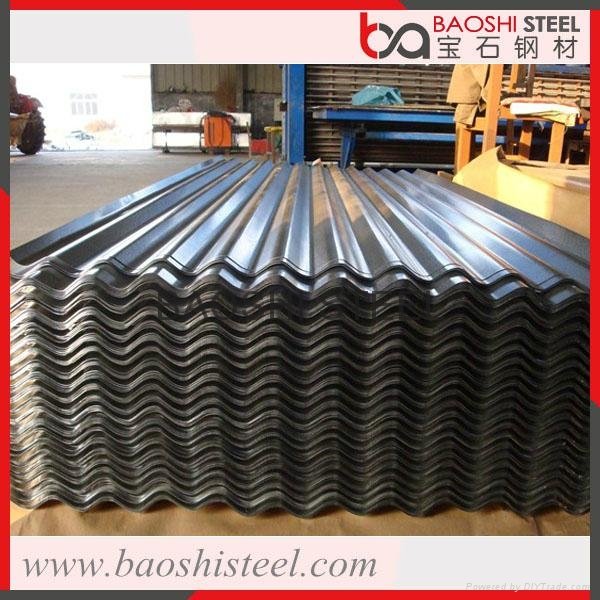 0.12-2.0mm Anticorrosion corrugated roofing sheet made of galvanised steel coils 4