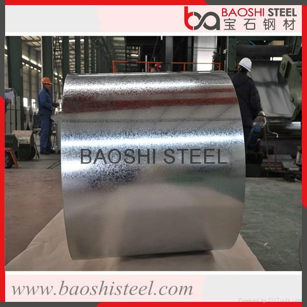 Q235 Q195 good quality CR hot dip galvanized iron in coil 3