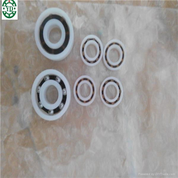 plastic bearing POM ring glass ball  2