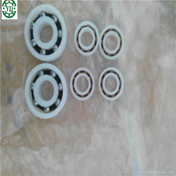 plastic bearing POM ring glass ball  3