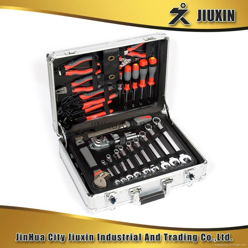 130PCS Tool Kit Aluminum Tool Case