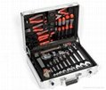 130PCS Tool Kit Aluminum Tool Case 3