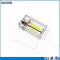 dual 18650 battery big vapor colorful clear abs box mod 2