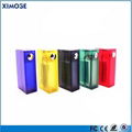 dual 18650 battery big vapor colorful