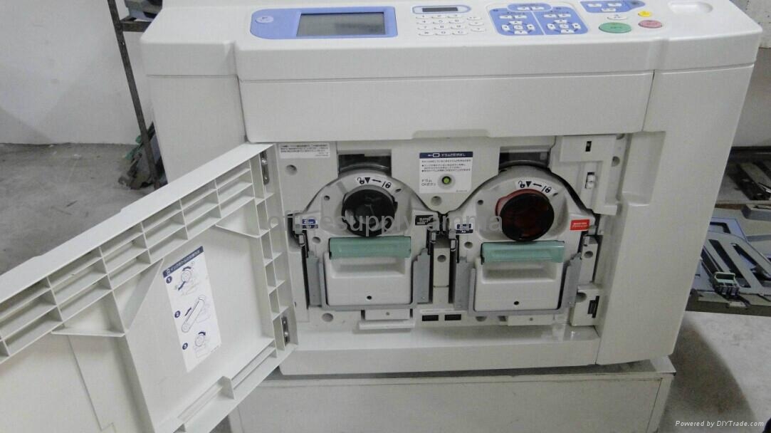 RISO MZ770 Used color Dual Drum printing machine digital duplicator