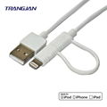 MFi certified lightning 8pin USB cable for iDevice 5